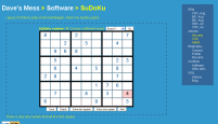 Thumbnail of the sudoku page in action.